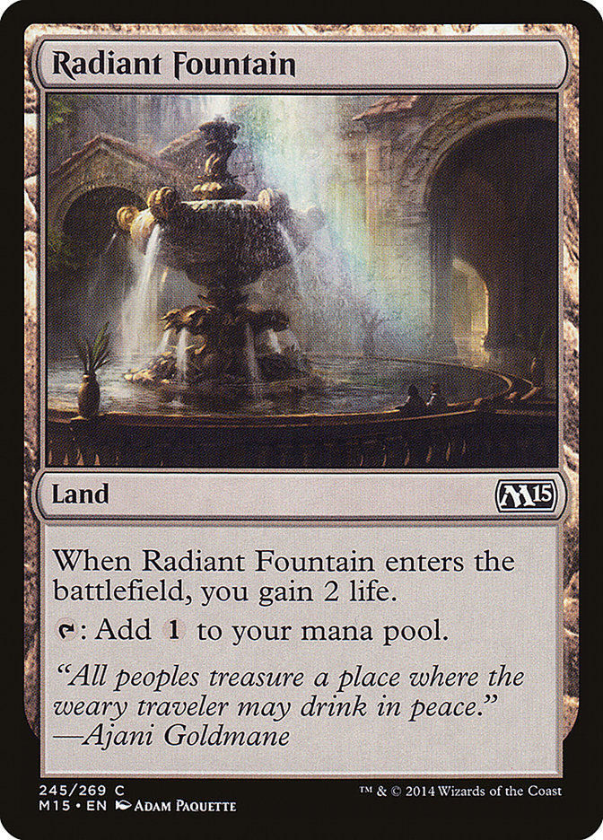 Radiant Fountain [Magic 2015] (M15 245)