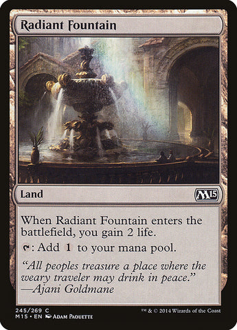 Radiant Fountain [Magic 2015] (M15 245)