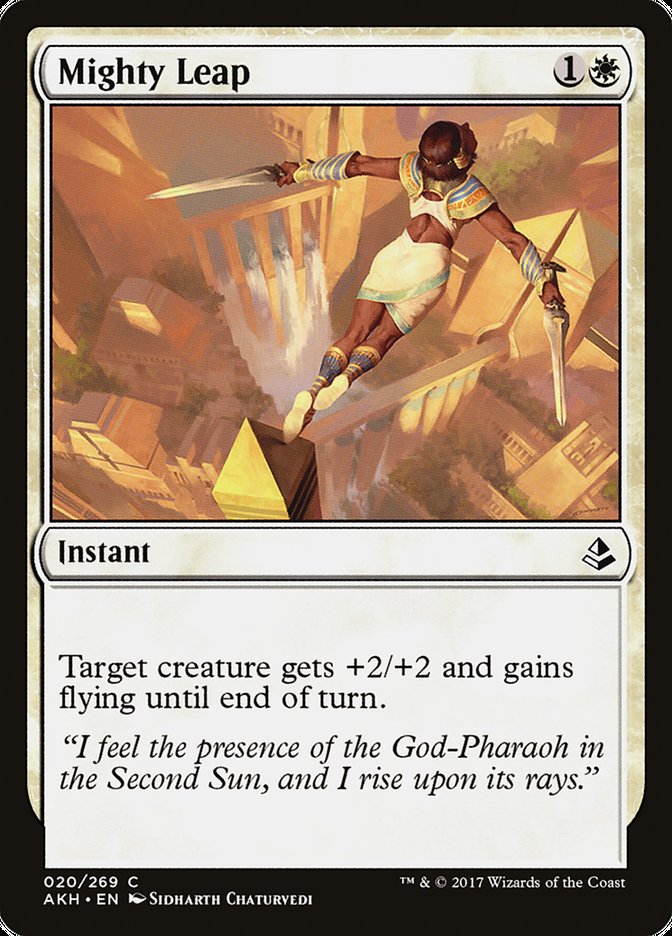 Mighty Leap [Amonkhet] (AKH 20)