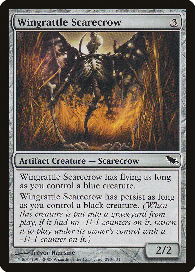 Wingrattle Scarecrow [Shadowmoor] (SHM 270)