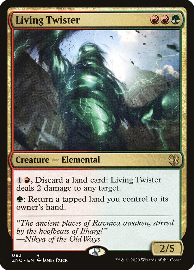 Living Twister [Zendikar Rising Commander] (ZNC 93)