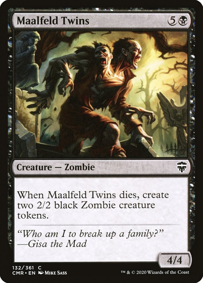 Maalfeld Twins [Commander Legends] (CMR 132)