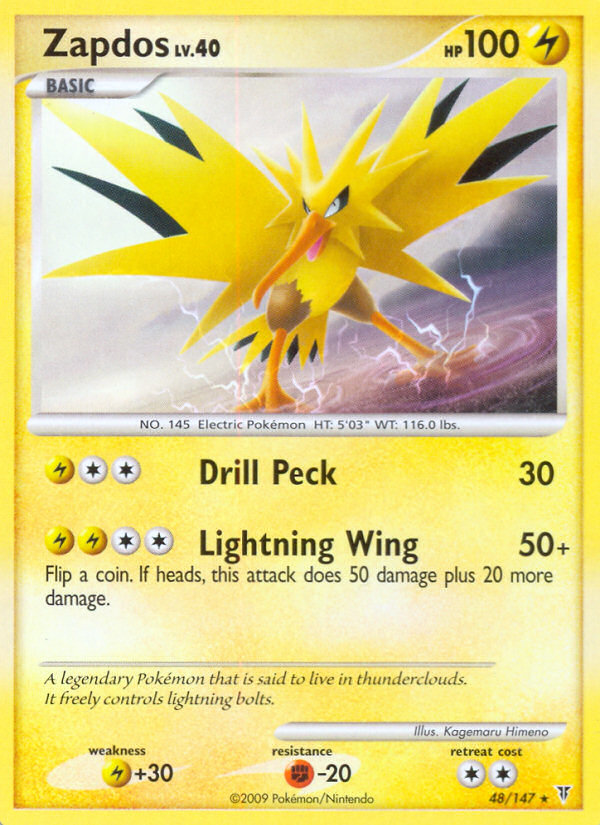 Zapdos (48/147) [Supreme Victors]