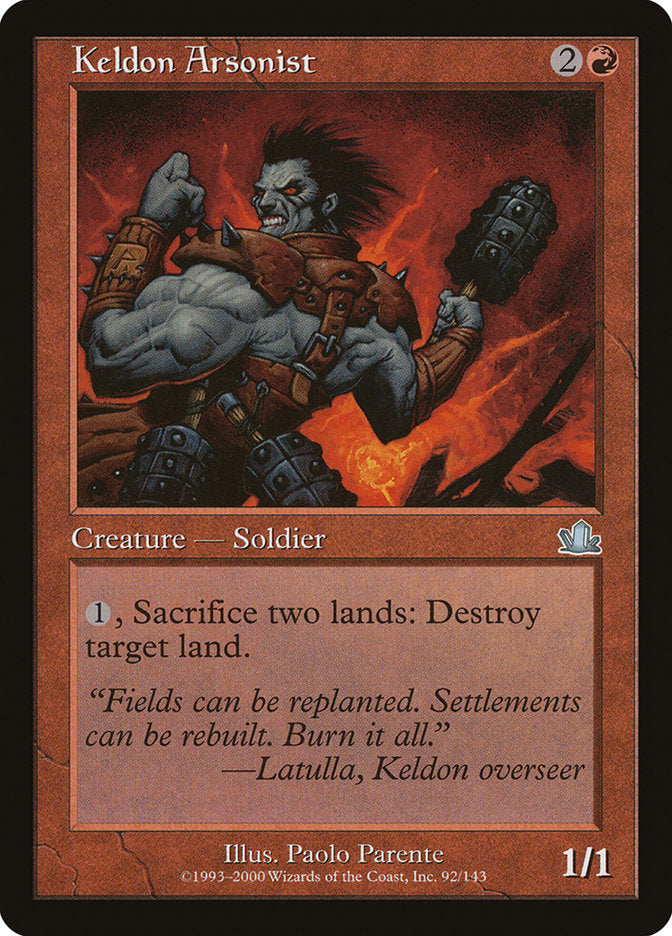 Keldon Arsonist [Prophecy] (PCY 92)