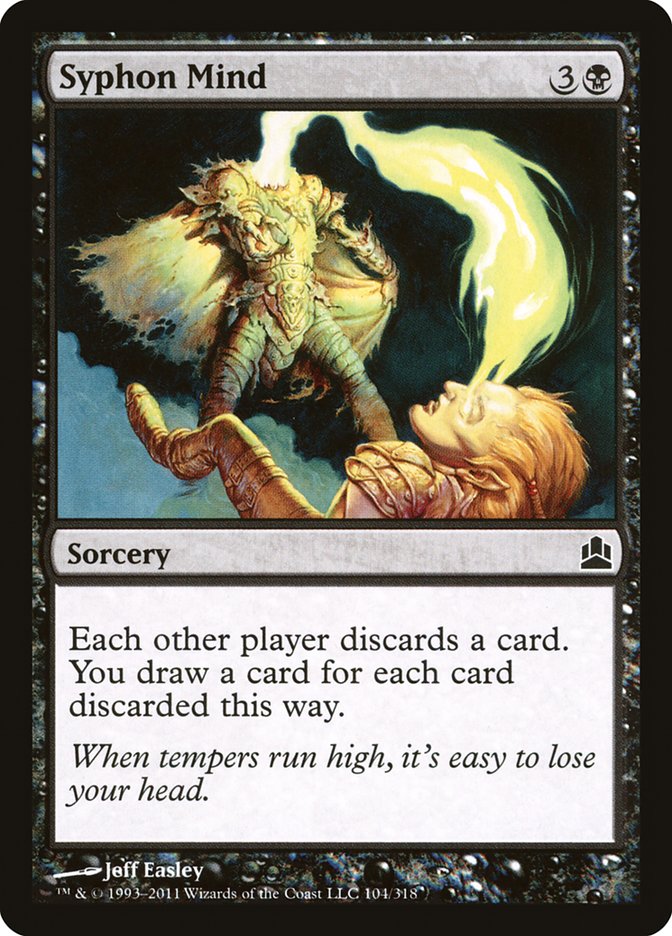 Syphon Mind [Commander 2011] (CMD 104)