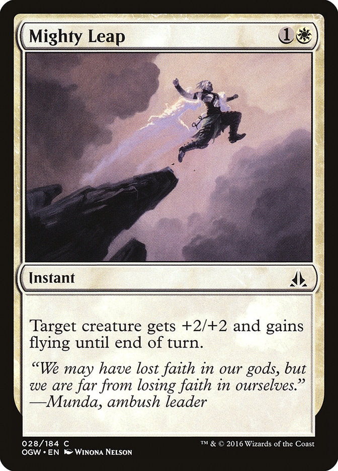 Mighty Leap [Oath of the Gatewatch] (OGW 28)