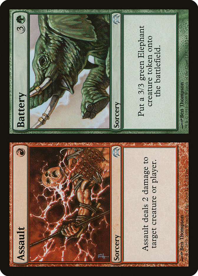 Assault // Battery [Planechase] (HOP 103)