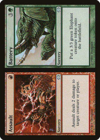 Assault // Battery [Planechase] (HOP 103)