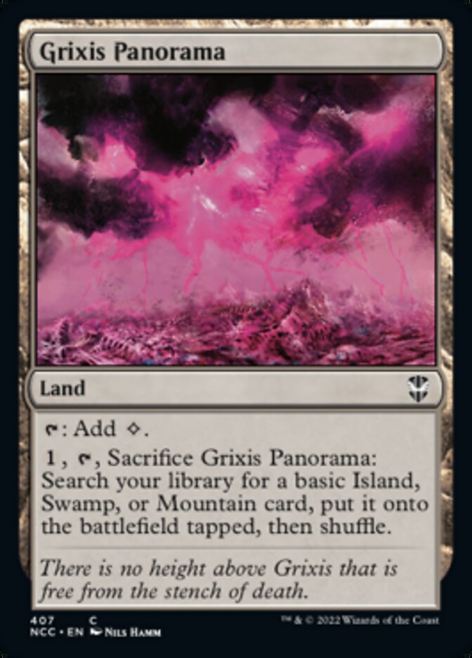 Grixis Panorama [Streets of New Capenna Commander] (NCC 407)