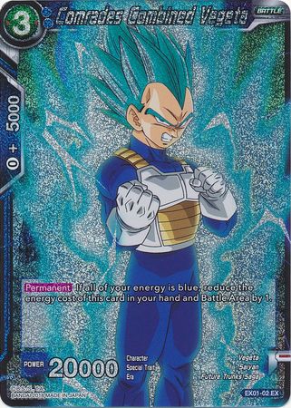 Comrades Combined Vegeta (Foil) [EX01-02]