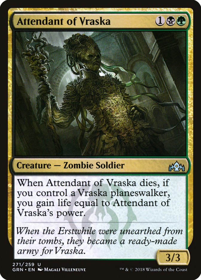 Attendant of Vraska [Guilds of Ravnica] (GRN 271)