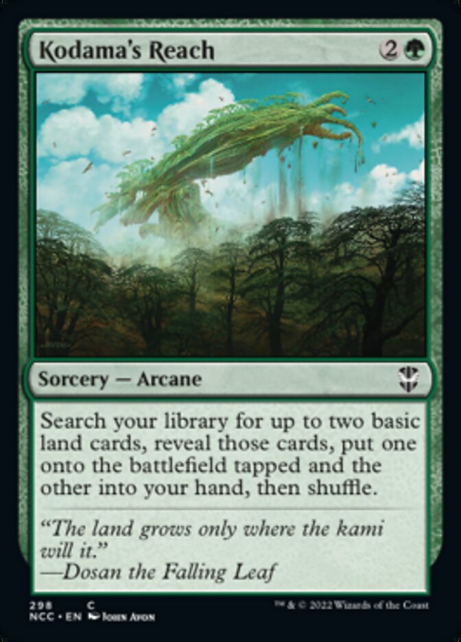 Kodama's Reach [Streets of New Capenna Commander] (NCC 298)