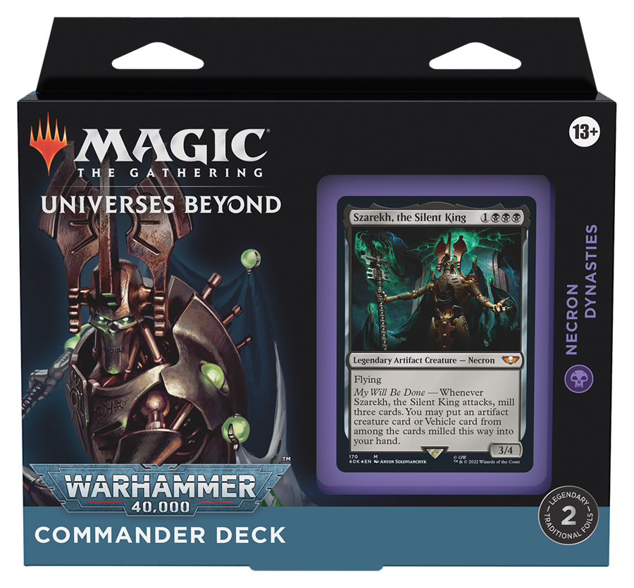 Universes Beyond: Warhammer 40,000 - Commander Deck (Necron Dynasties) Pre-order