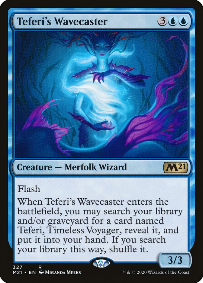 Teferi's Wavecaster [Core Set 2021] (M21 327)