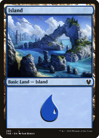 Island (#280) [Theros Beyond Death] (THB 280)