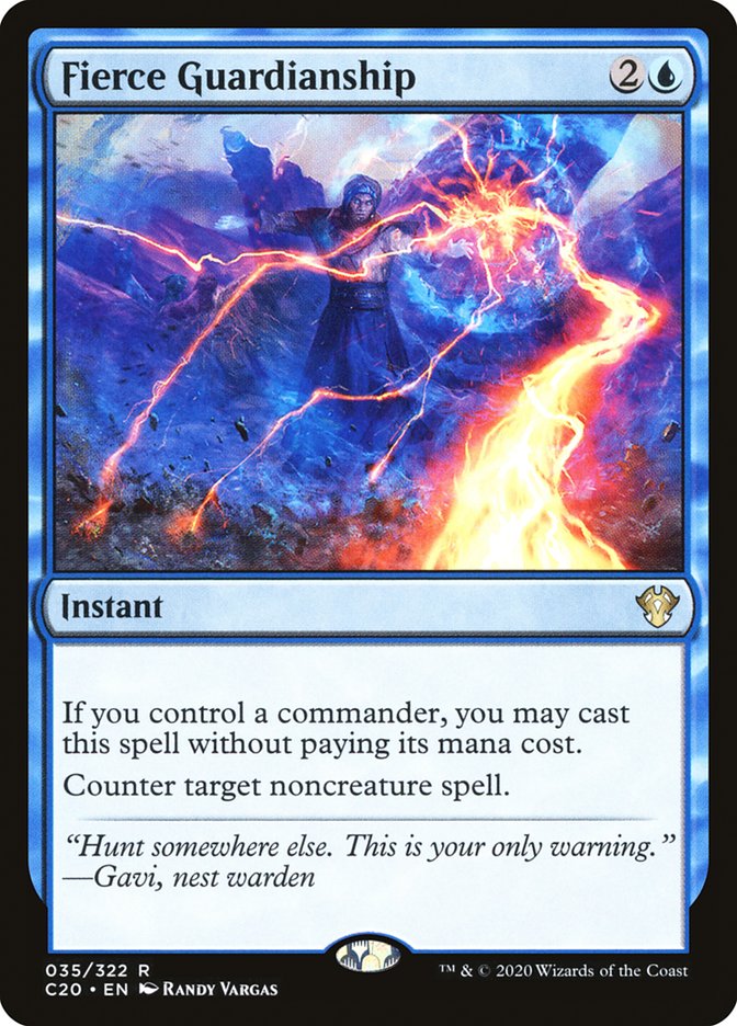 Fierce Guardianship [Commander 2020] (C20 35)