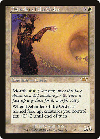 Defender of the Order [Legions] (LGN 11)