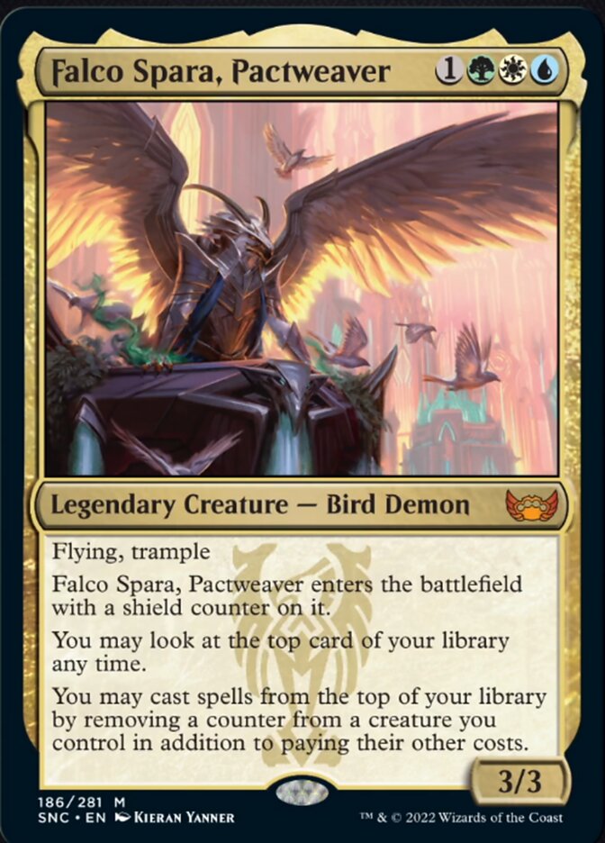 Falco Spara, Pactweaver [Streets of New Capenna] (SNC 186)