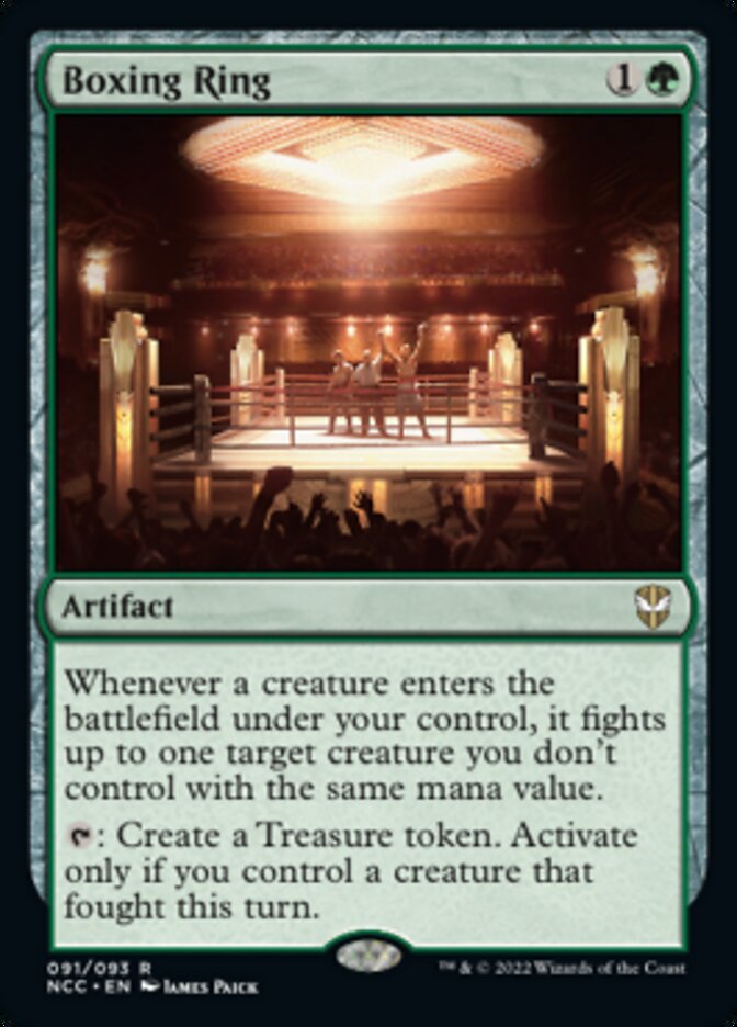 Boxing Ring [Streets of New Capenna Commander] (NCC 91)