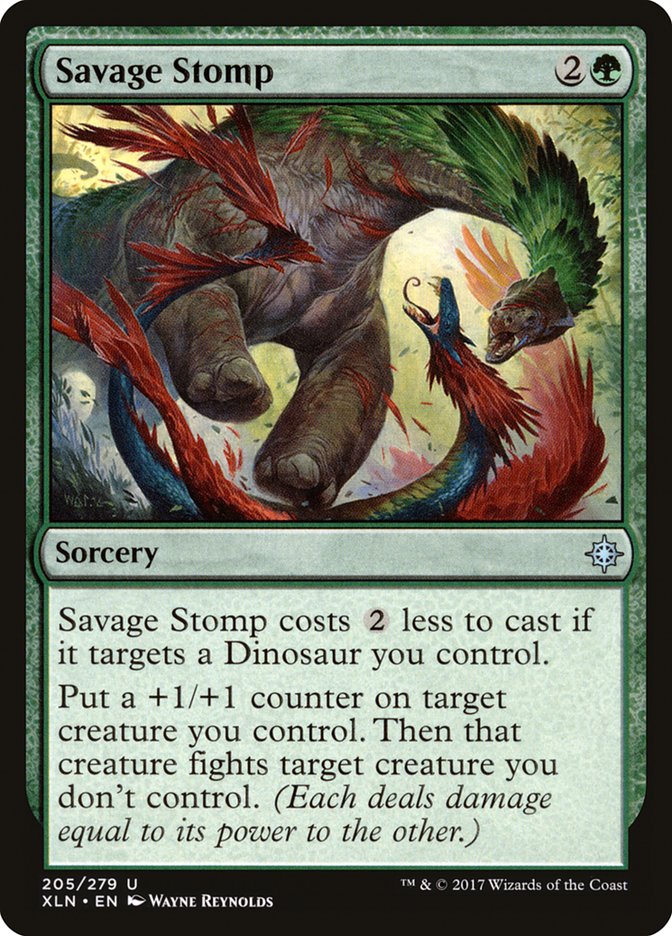 Savage Stomp [Ixalan] (XLN 205)
