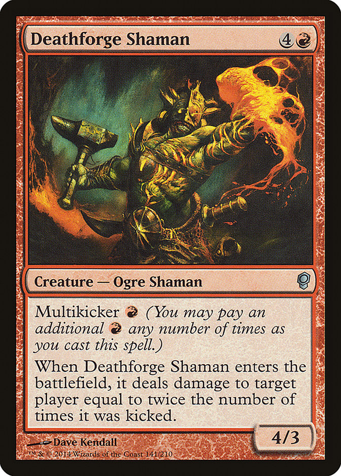 Deathforge Shaman [Conspiracy] (CNS 141)