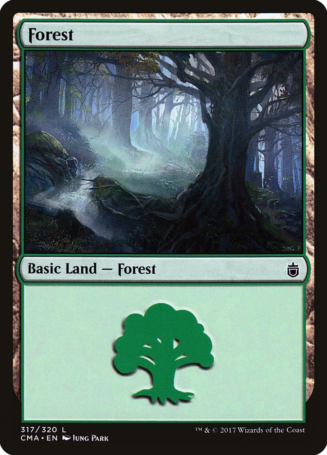 Forest (#317) [Commander Anthology] (CMA 317)