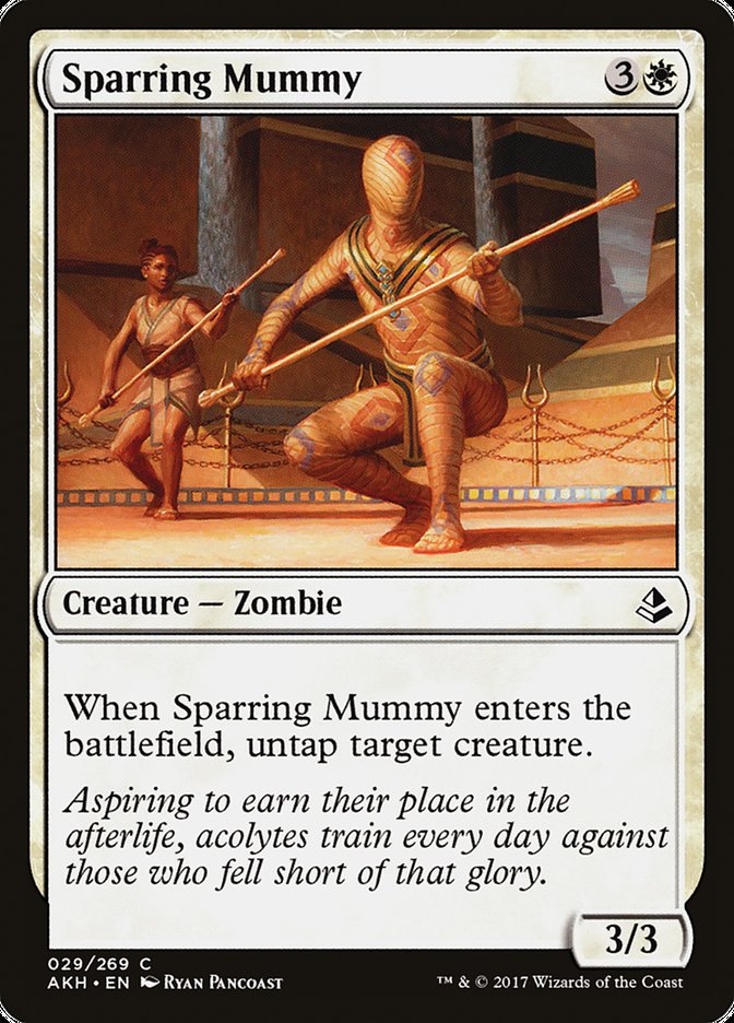 Sparring Mummy [Amonkhet] (AKH 29)