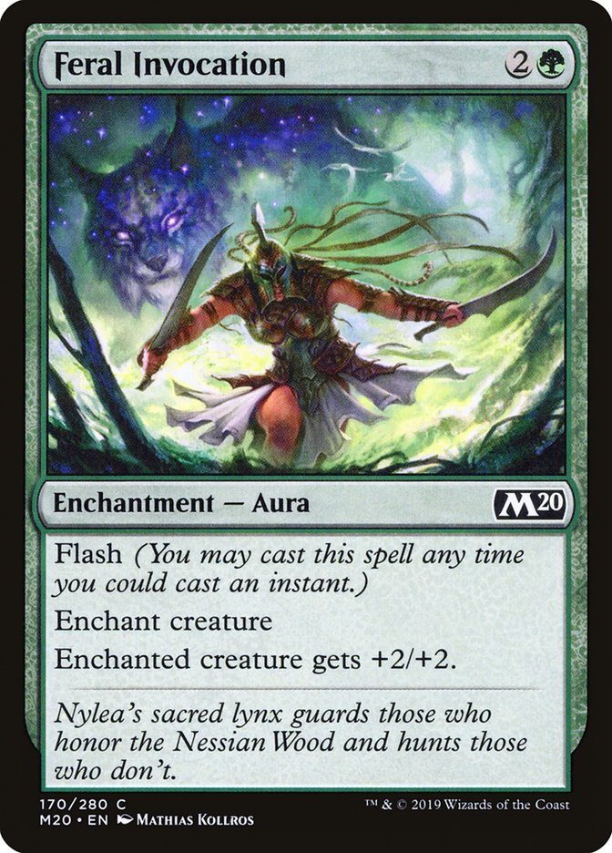 Feral Invocation [Core Set 2020] (M20 170)
