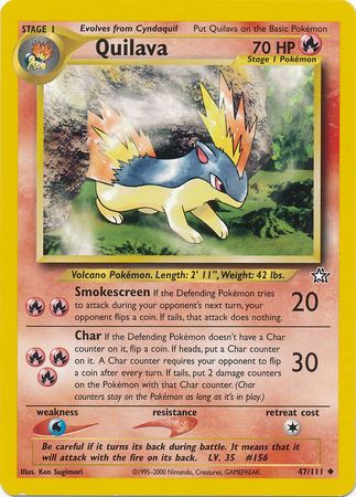 Quilava (47/111) [Neo Genesis]