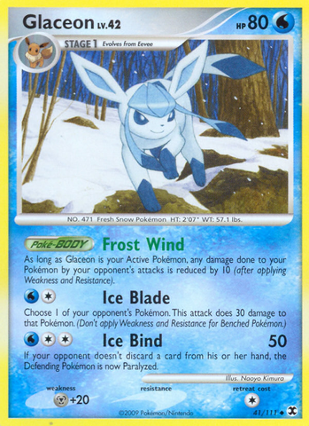 Glaceon (41/111) [Rising Rivals]