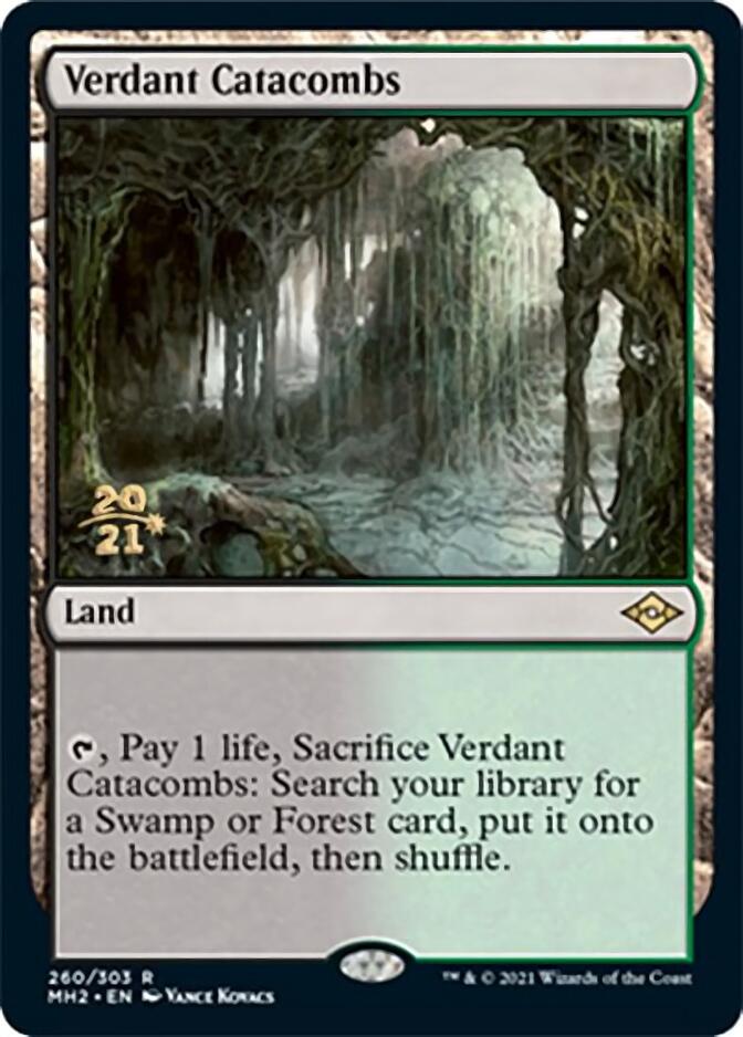 Verdant Catacombs [Modern Horizons 2 Prerelease Promos] (PMH2 260)