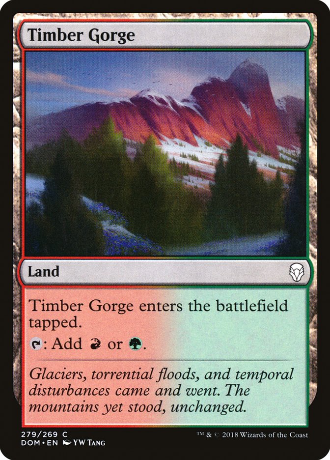 Timber Gorge [Dominaria] (DOM 279)