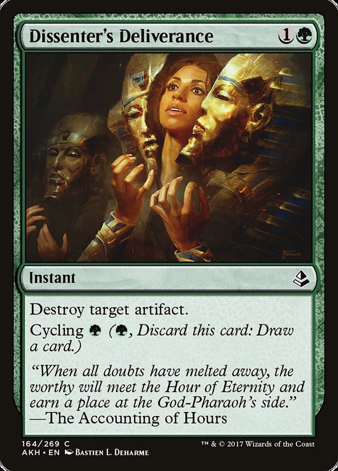 Dissenter's Deliverance [Amonkhet] (AKH 164)