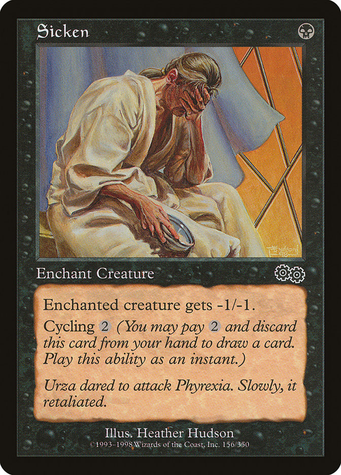 Sicken [Urza's Saga] (USG 156)