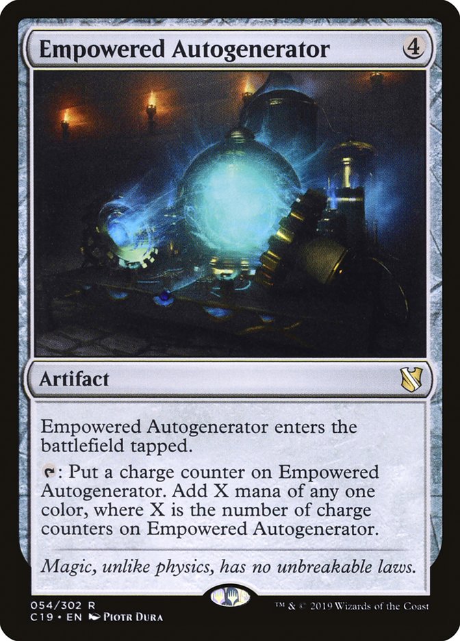 Empowered Autogenerator [Commander 2019] (C19 54)