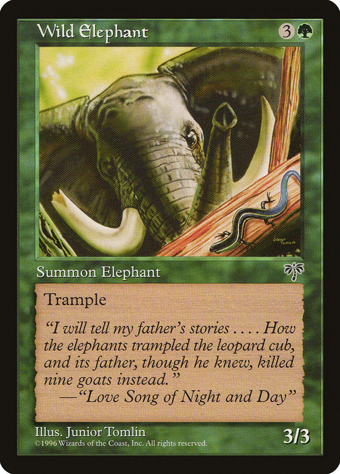 Wild Elephant [Mirage] (MIR 254)