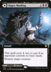 Hagra Mauling // Hagra Broodpit (Extended Art) [Zendikar Rising] (ZNR 339)