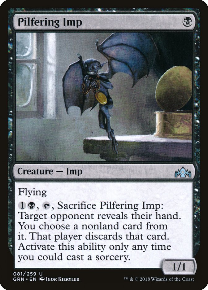 Pilfering Imp [Guilds of Ravnica] (GRN 81)