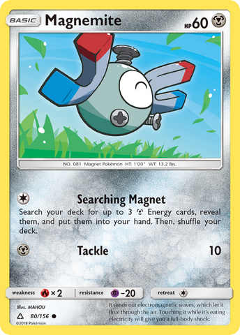 Magnemite (80/156) [Sun & Moon: Ultra Prism]