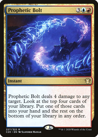 Prophetic Bolt [Commander 2020] (C20 227)