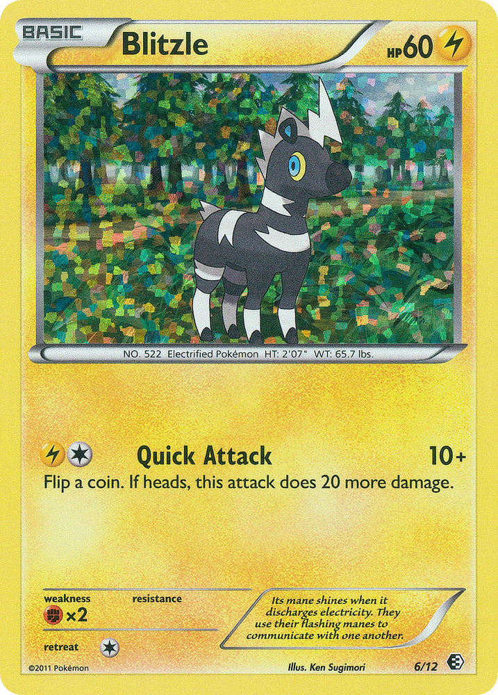 Blitzle (6/12) [Mcdonald's Promos: 2011 Collection]