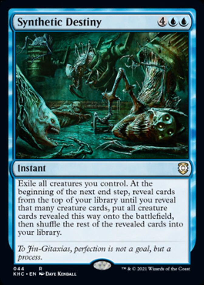 Synthetic Destiny [Kaldheim Commander] (KHC 44)