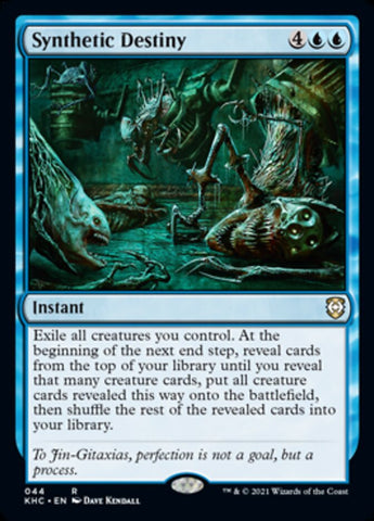Synthetic Destiny [Kaldheim Commander] (KHC 44)