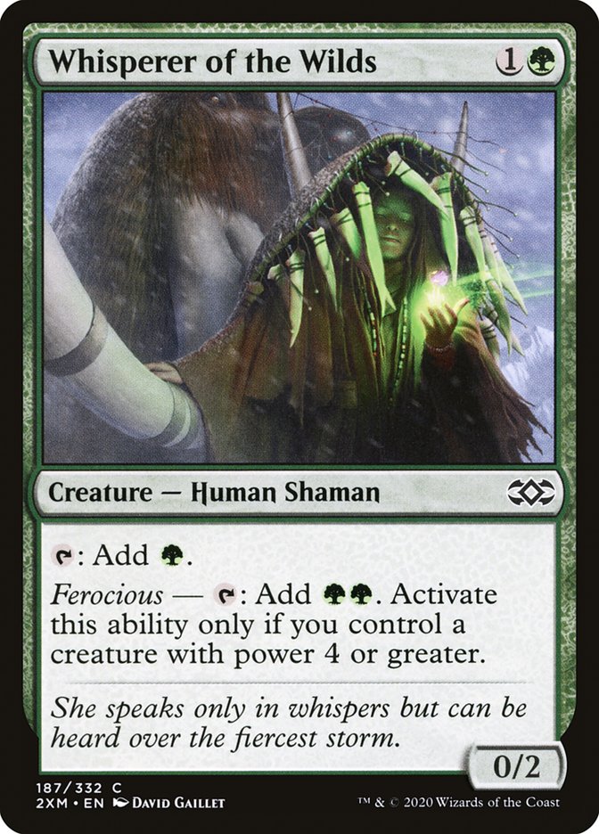 Whisperer of the Wilds [Double Masters] (2XM 187)