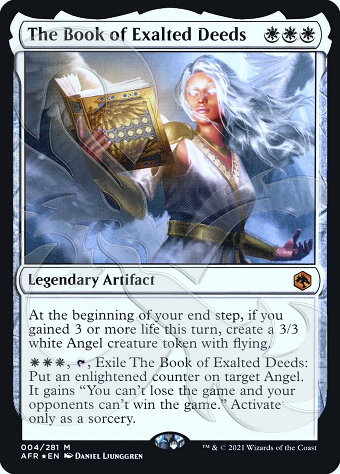 The Book of Exalted Deeds (Ampersand Promo) [Dungeons & Dragons: Adventures in the Forgotten Realms Promos] (PAFR 4A)