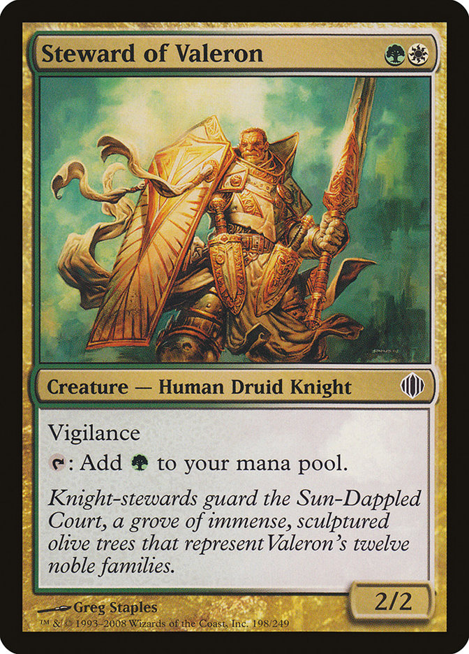 Steward of Valeron [Shards of Alara] (ALA 198)
