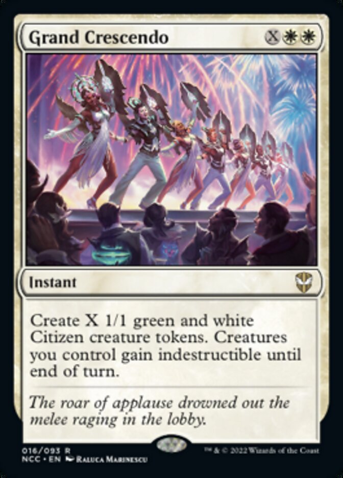 Grand Crescendo [Streets of New Capenna Commander] (NCC 16)