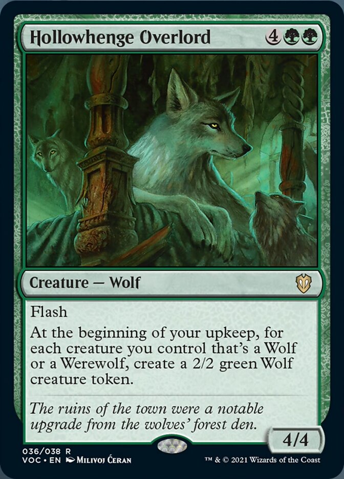 Hollowhenge Overlord [Innistrad: Crimson Vow Commander] (VOC 36)