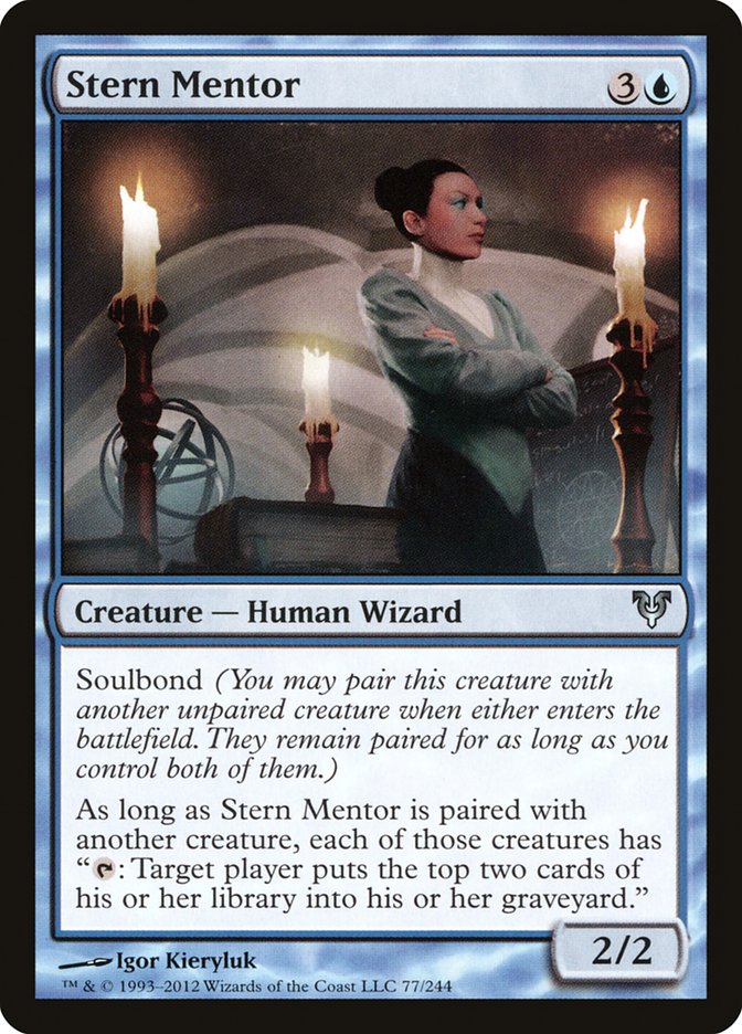 Stern Mentor [Avacyn Restored] (AVR 77)