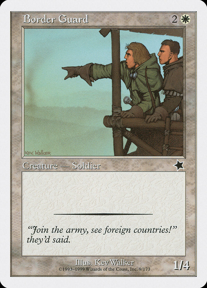 Border Guard [Starter 1999] (S99 9)